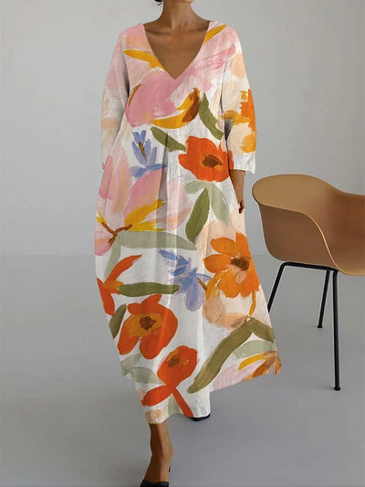 Clara™ - Robe Longue Femme Élégante Et Confortable