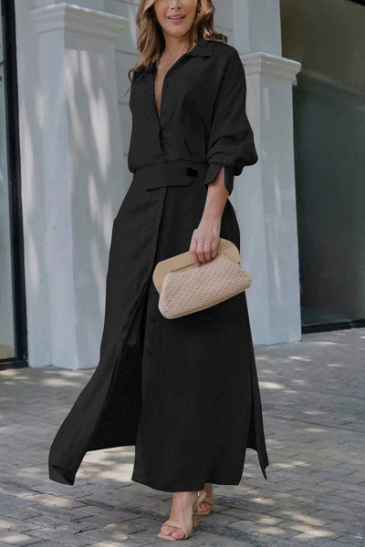 Clara ™ - Robe Longue Été Confortable en Lin