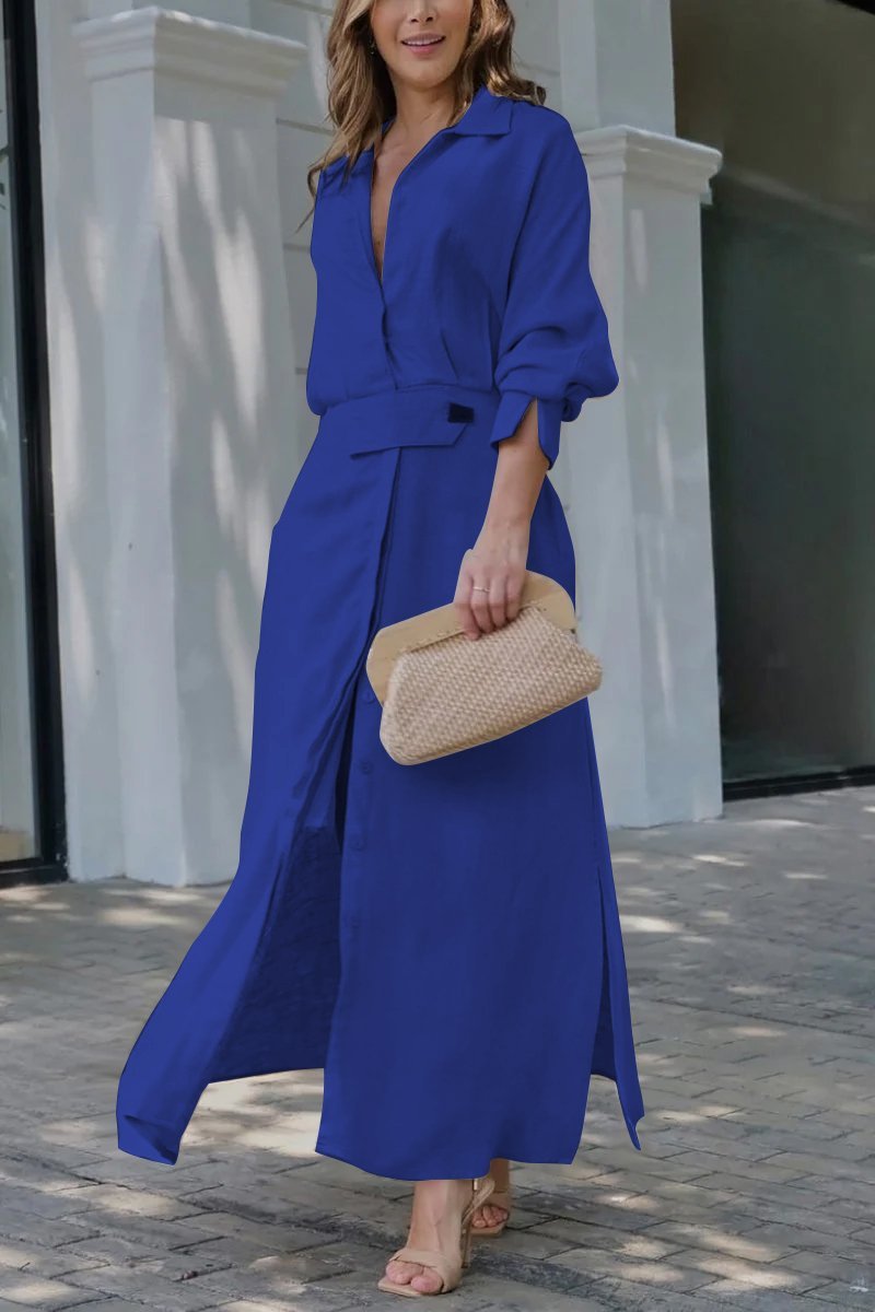 Clara ™ - Robe Longue Été Confortable en Lin