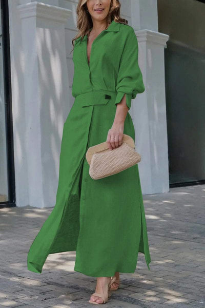 Clara ™ - Robe Longue Été Confortable en Lin