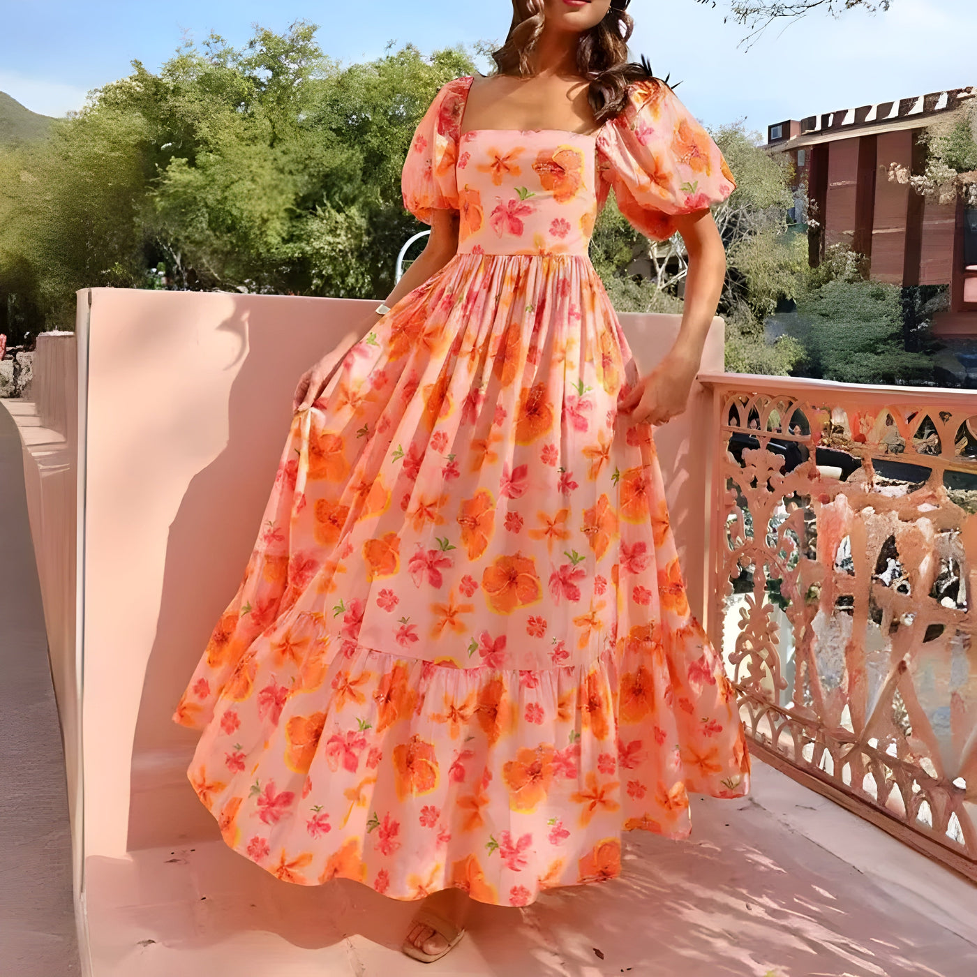 Clara™ — Robe Longue Été Élégante et Confortable