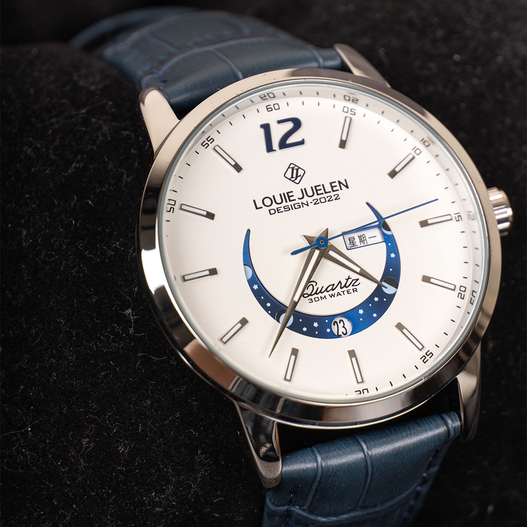 Lucas™ - Montre Homme Élégante Avec Phase de Lune Durable