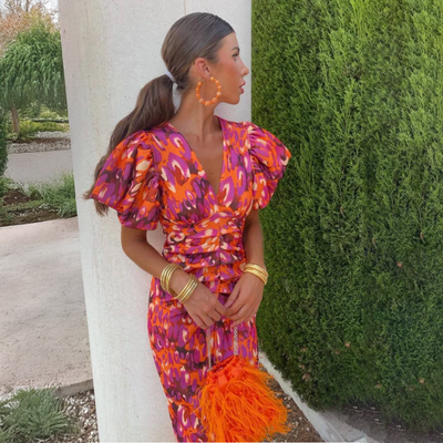 Danuta ™ — Robe de Soirée Colorée Élégante
