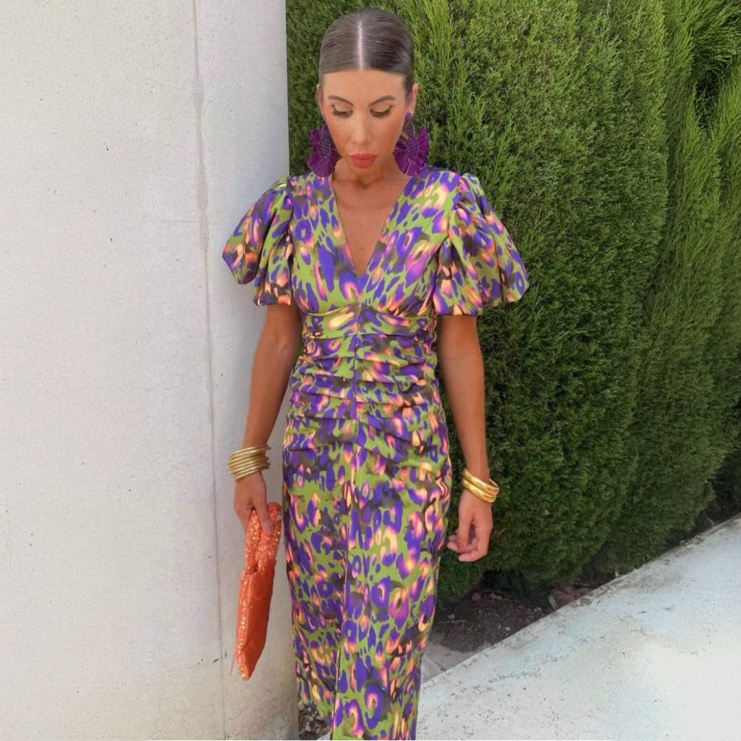Danuta ™ — Robe de Soirée Colorée Élégante