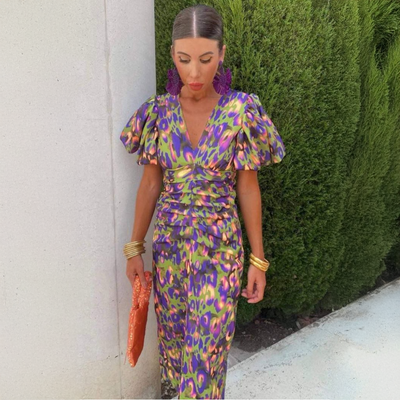 Danuta ™ — Robe de Soirée Colorée Élégante