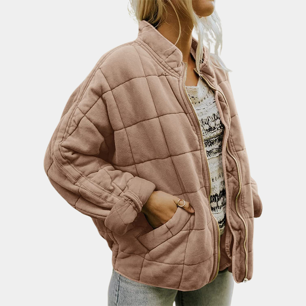 Delphine™ — Blazer Noir Élégant et Confortable