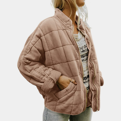 Delphine™ — Blazer Noir Élégant et Confortable