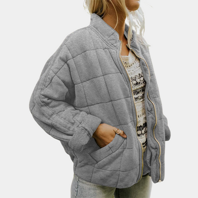 Delphine™ — Blazer Noir Élégant et Confortable