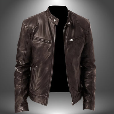 Niklas ™ | Veste En Cuir - Élégance Et Confort Quotidien