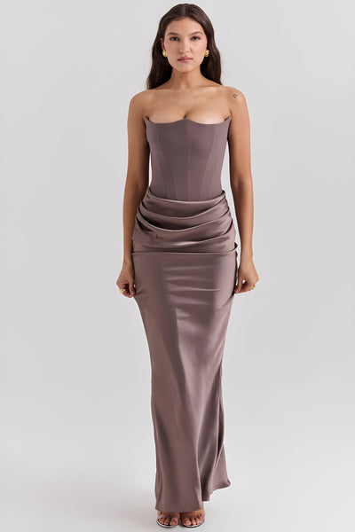 Alva ™ Robe Longue Femme - Élégance Confort et Silhouette Flatteuse