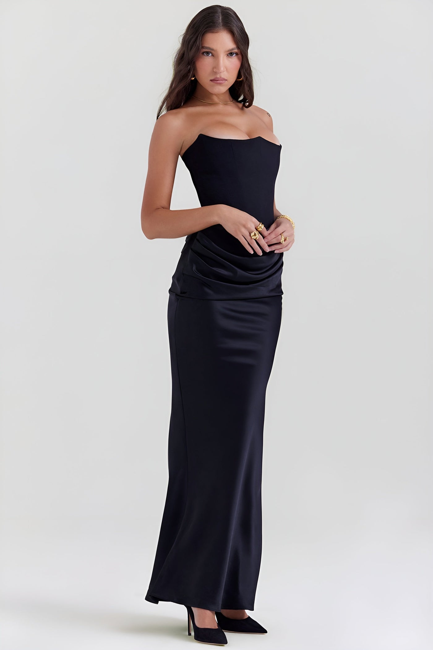 Alva ™ Robe Longue Femme - Élégance Confort et Silhouette Flatteuse