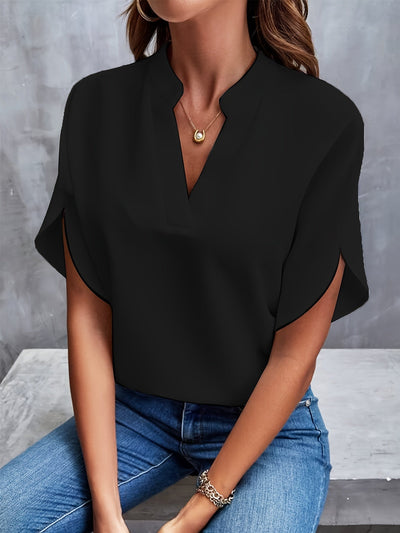 Vivian™ - Blouse Femme Élégante Blanche, Confort & Style Polyvalent