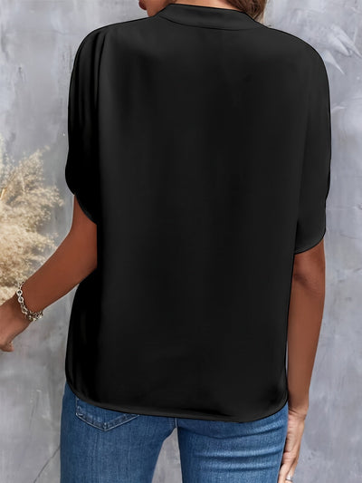 Vivian™ - Blouse Femme Élégante Blanche, Confort & Style Polyvalent