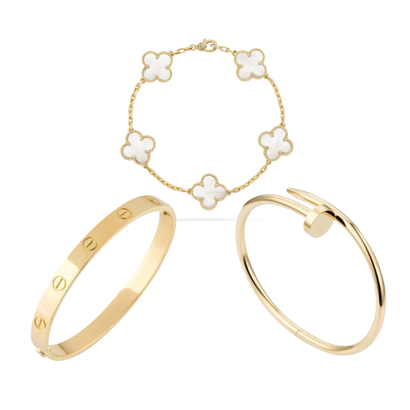 Élise ™ - Bracelet Femme Élégant en Acier Inoxydable