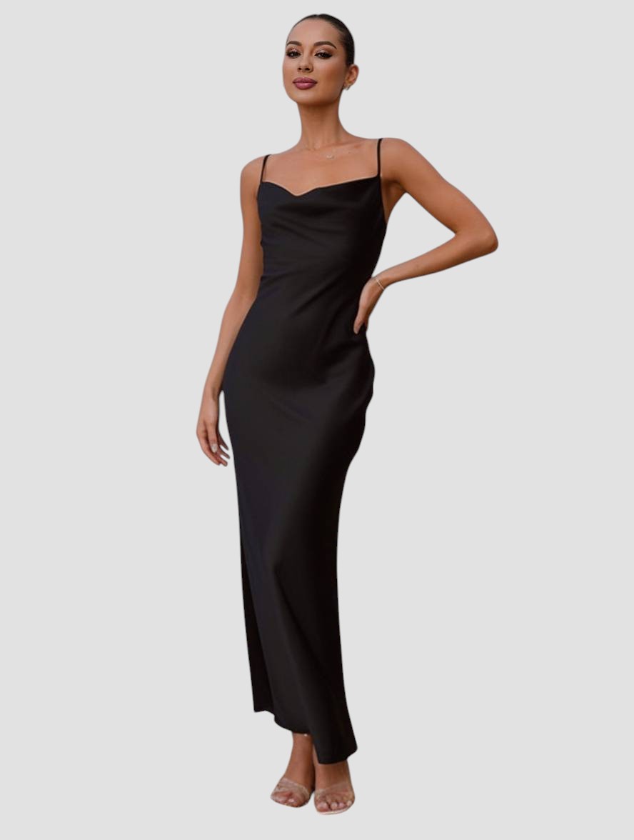 Élise™ — Robe Longue Élégante et Confortable