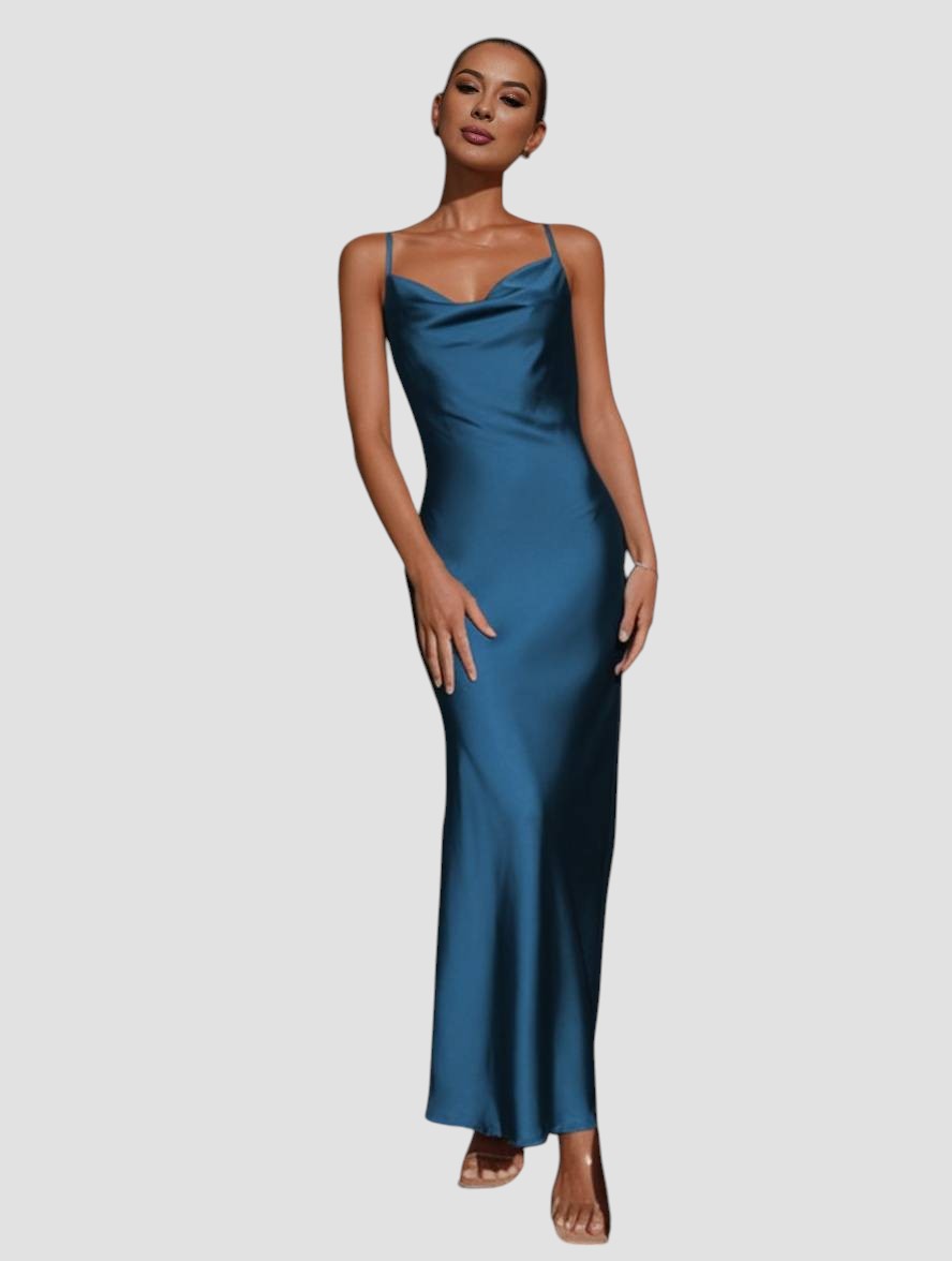 Élise™ — Robe Longue Élégante et Confortable