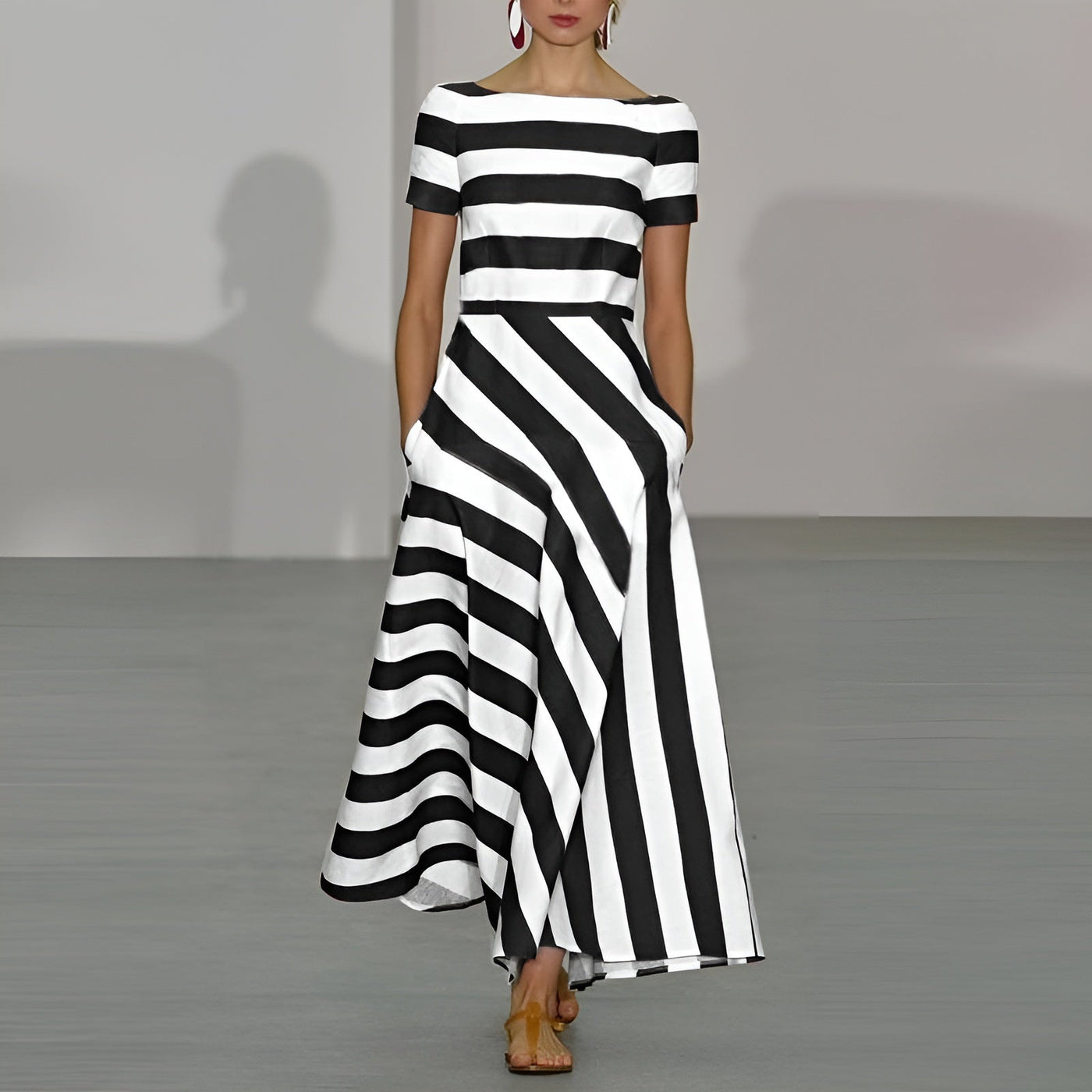 Élodie™ - Robe Longue Élégante et Confortable