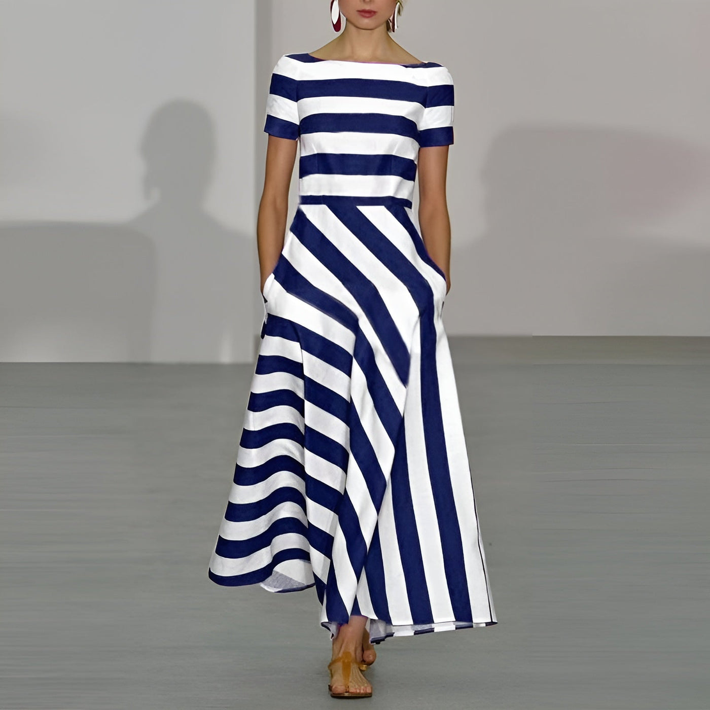 Élodie™ - Robe Longue Élégante et Confortable