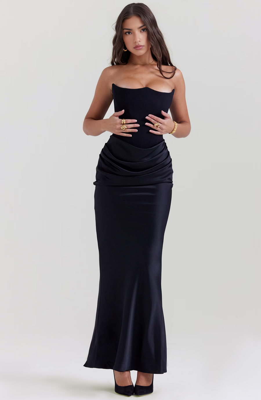 Élodie™ - Robe de Soirée Longue Élégante