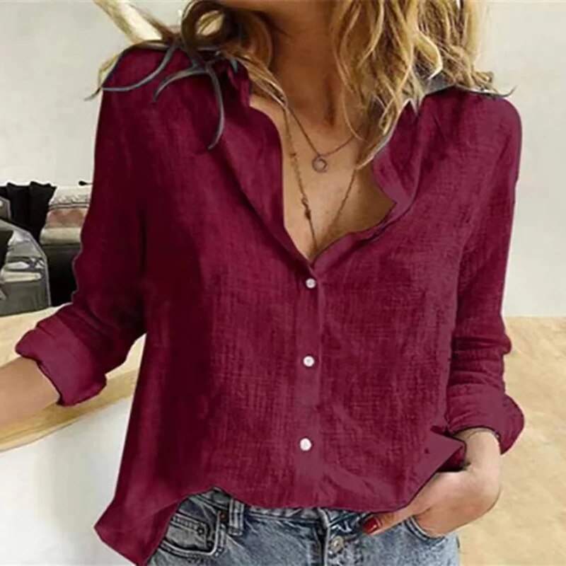 Élodie ™ - Blouse d'Été Respirante et Chic