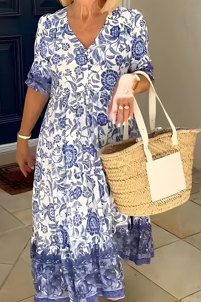 Élodie™ | Robe d'Été Chic Longue Confortable