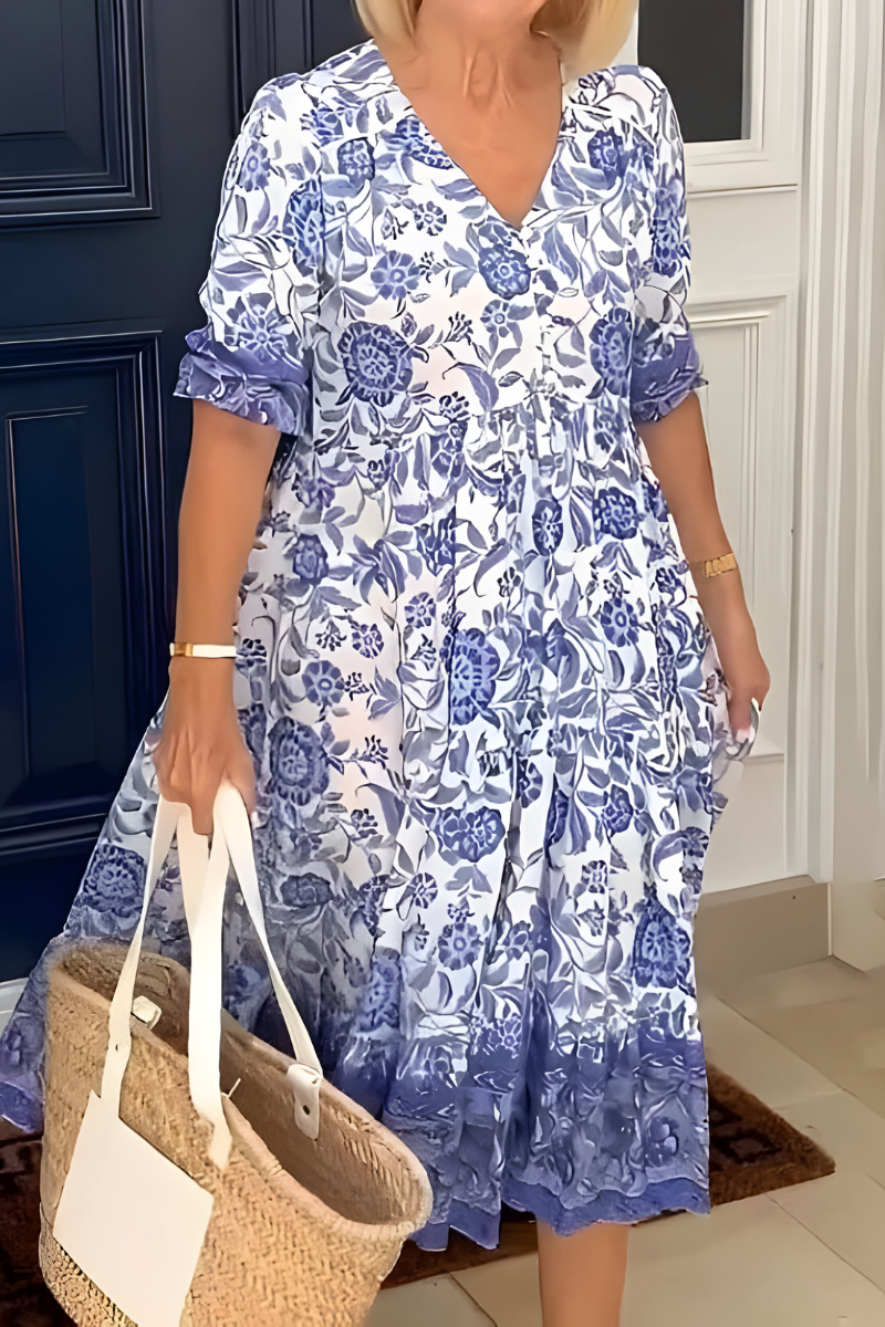 Élodie™ | Robe d'Été Chic Longue Confortable