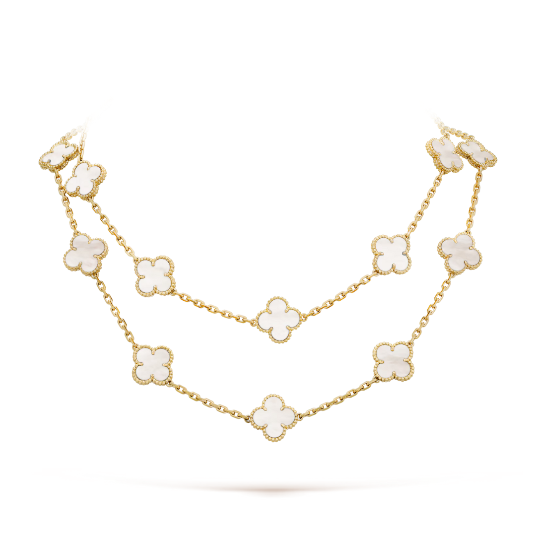 Élodie ™ — Collier Femme Trèfle Floral Élégance