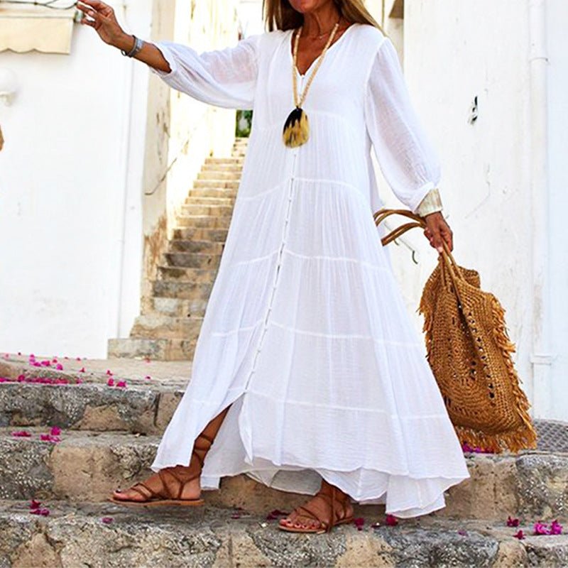 Éloïse™ | Robe Longue Élégante et Confortable