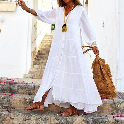 Éloïse™ | Robe Longue Élégante et Confortable