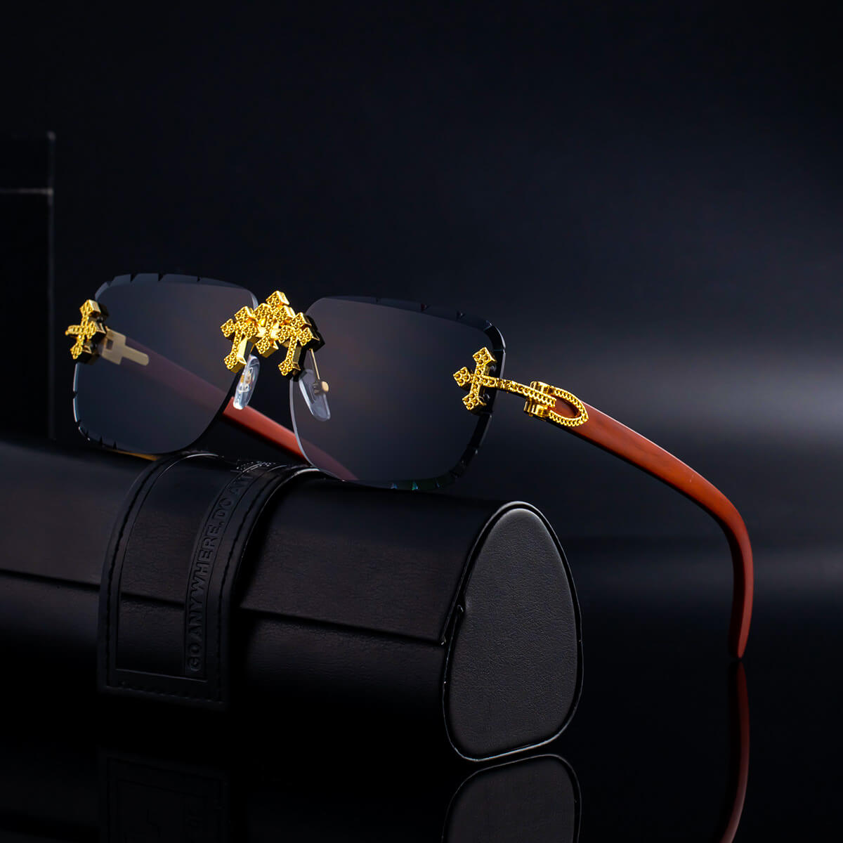 Émile ™ - Lunettes de soleil rétro sans monture