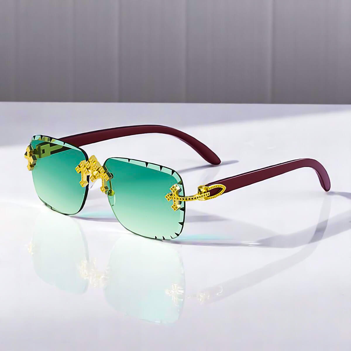 Émile ™ - Lunettes de soleil rétro sans monture