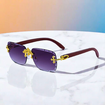 Émile ™ - Lunettes de soleil rétro sans monture