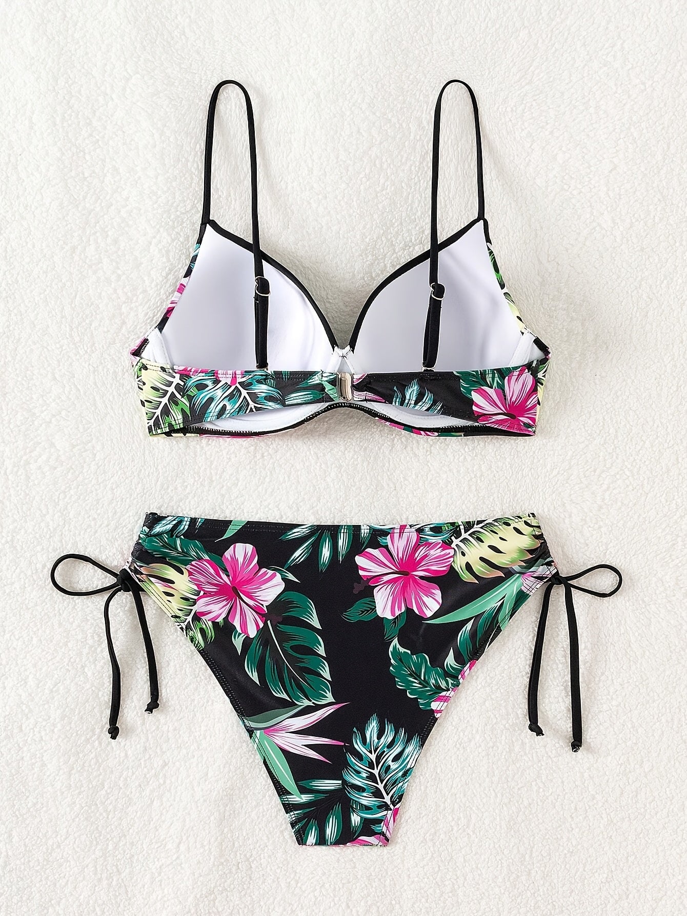 Fiora™ - Bikini Élégant Avec Soutien Tropical