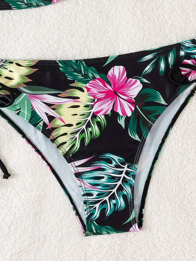 Fiora™ - Bikini Élégant Avec Soutien Tropical