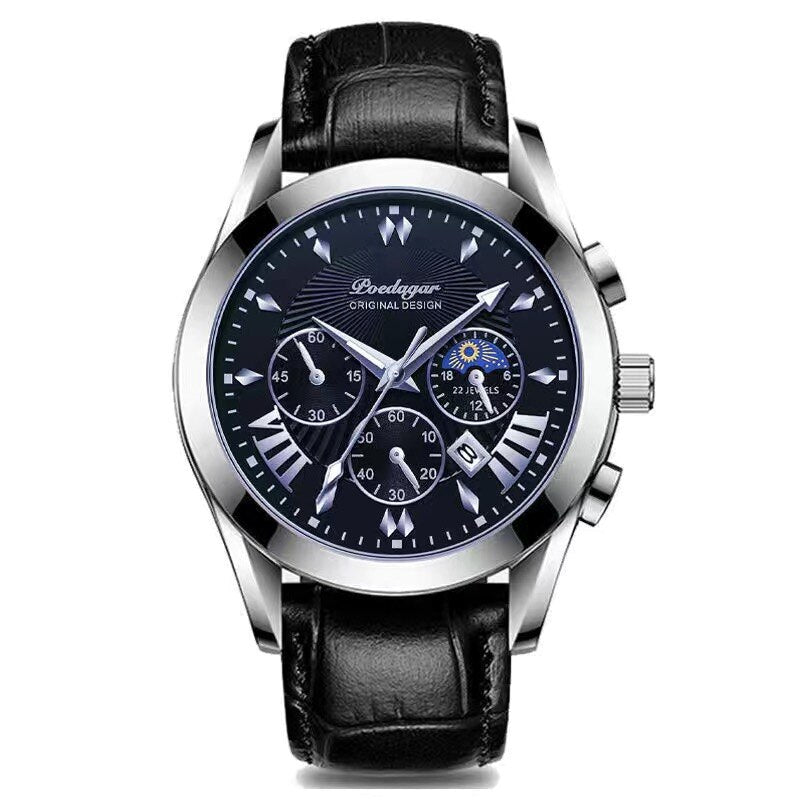 Lucas™ - Montre Homme Luxe En Cuir - Élégance Et Confort Ultime