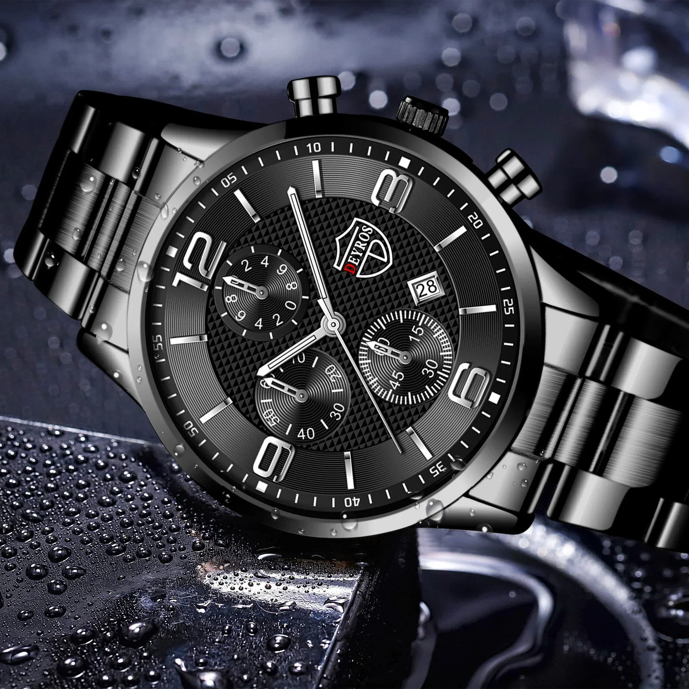 Lucas™ - Montre Homme Luxe Élégante - Style Sophistiqué & Confort Optimal
