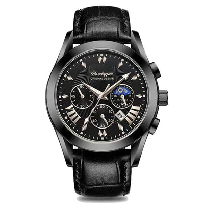 Lucas™ - Montre Homme Luxe En Cuir - Élégance Et Confort Ultime
