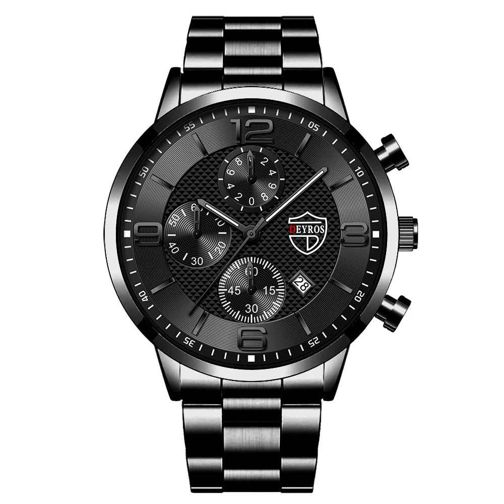Lucas™ - Montre Homme Luxe Élégante - Style Sophistiqué & Confort Optimal