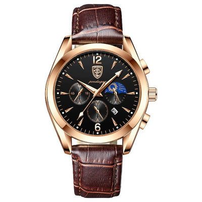 Jean™ - Montre Homme Luxe Élégante Avec Design Minimaliste
