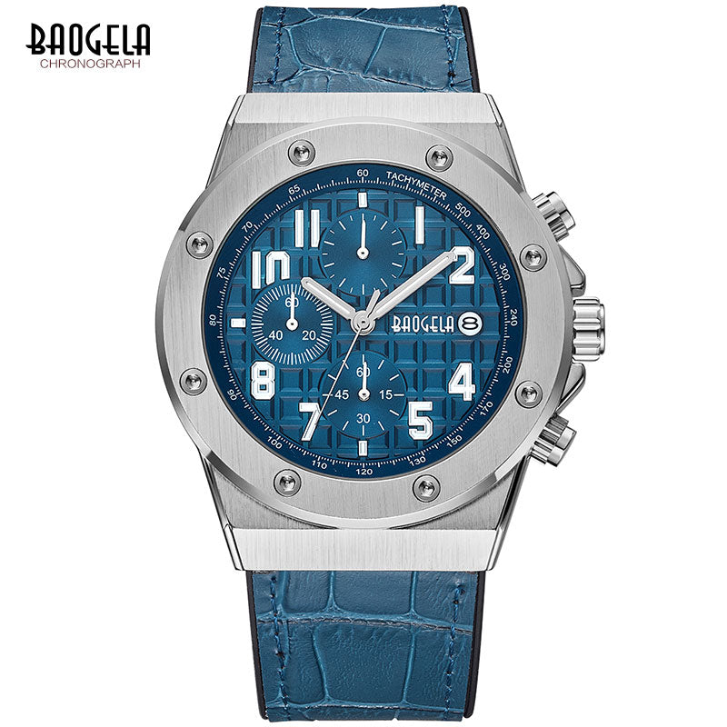 Lucas™ - Montre Homme Chronographe Élégante, Confort et Style