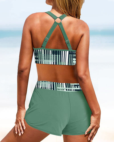 Janelle™ - Bikini Taille Haute Élégant et Confortable