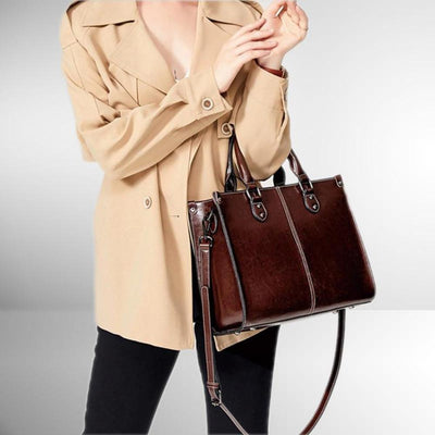 Renata™ - Sac À Main Femme Élégant en Cuir, Pratique et Spacieux