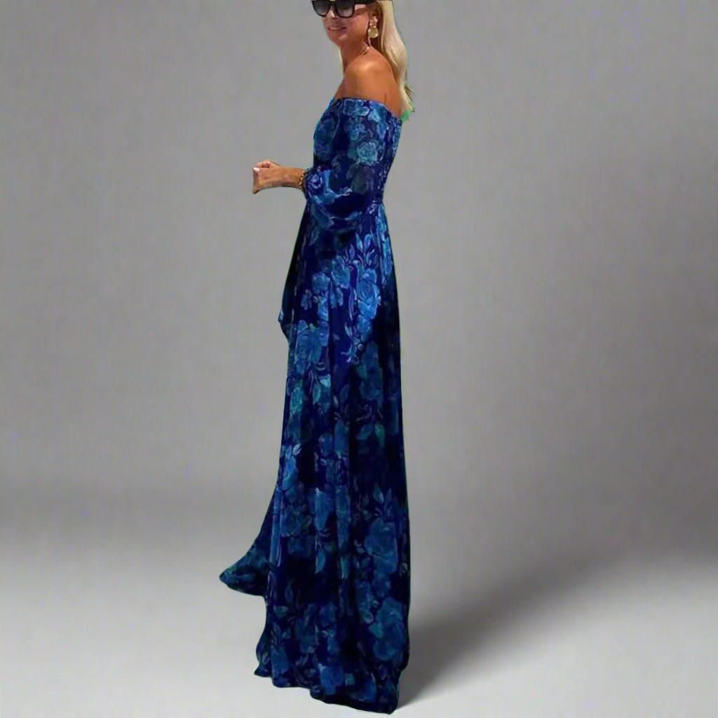 Léa™ - Robe Longue Fleurie Été Élégante