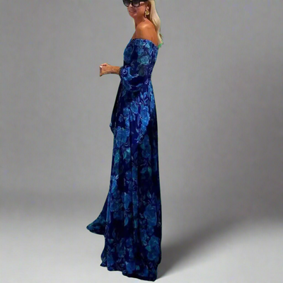 Léa™ - Robe Longue Fleurie Été Élégante