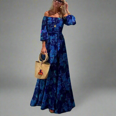 Léa™ - Robe Longue Fleurie Été Élégante