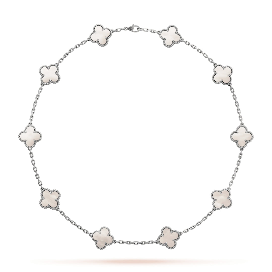 Léa ™ - Collier Floral Acier Inoxydable Hypoallergénique