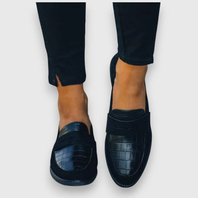 Liny™ - Mocassins Élégants Noir Confortables