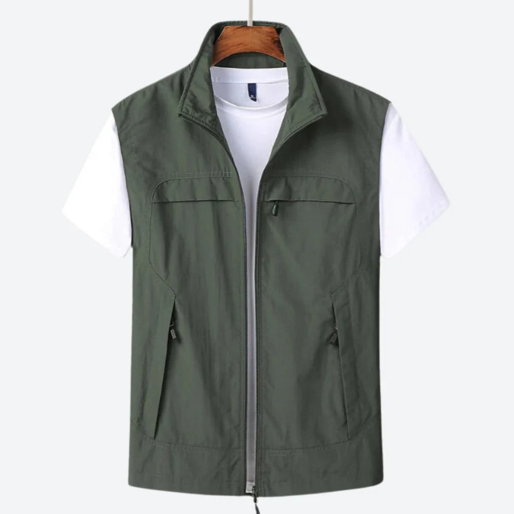 Lucas™ – Gilet Sans Manche Élegant & Confortable
