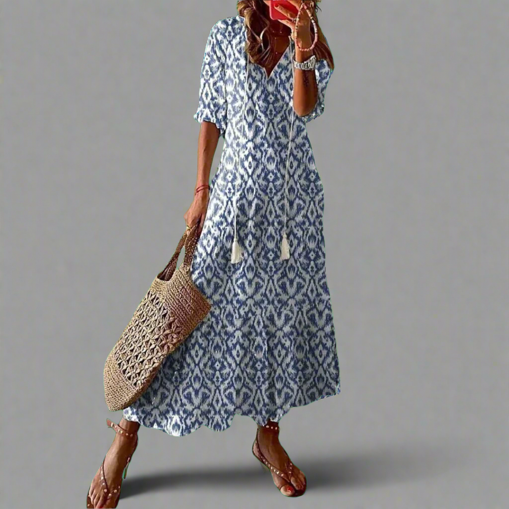 Margaux ™ - Robe Longue Bohème Aérée pour Été