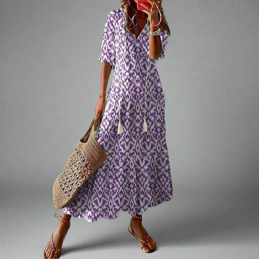Margaux ™ - Robe Longue Bohème Aérée pour Été